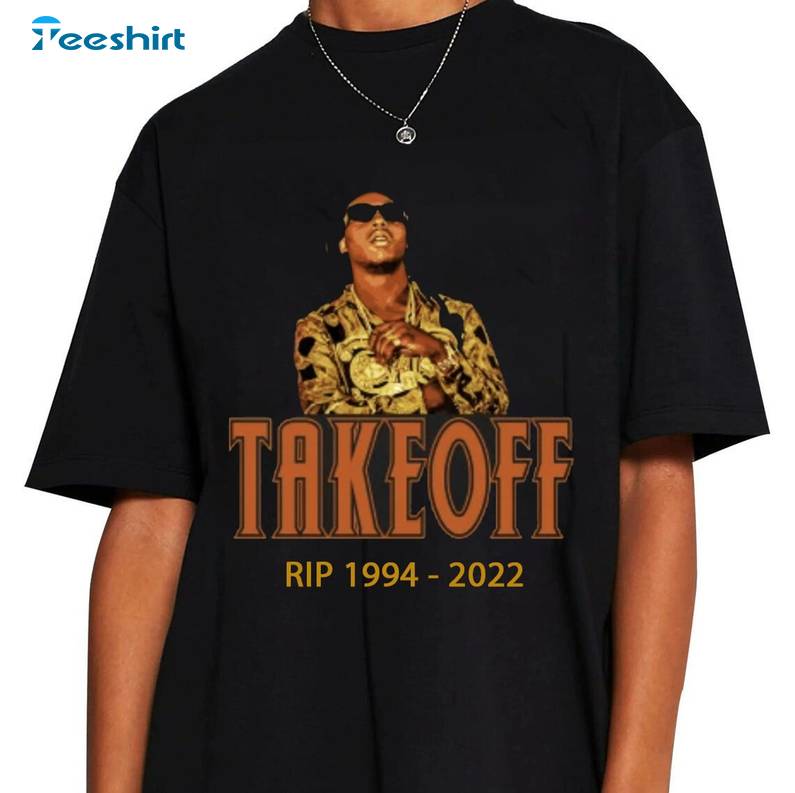 Migos Takeoff Shirt - Rest In Peace Takeoff Unisex T-shirt Tee Tops