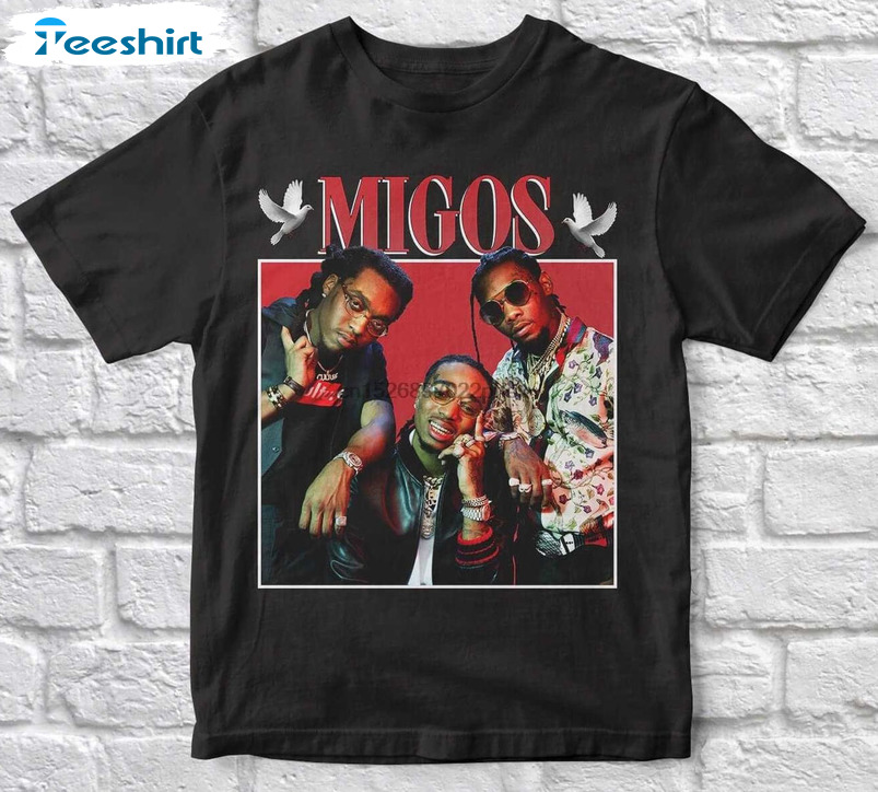 Takeoff Migos Rapper Shirt - Rest In Peace Takeoff Short Sleeve Crewneck