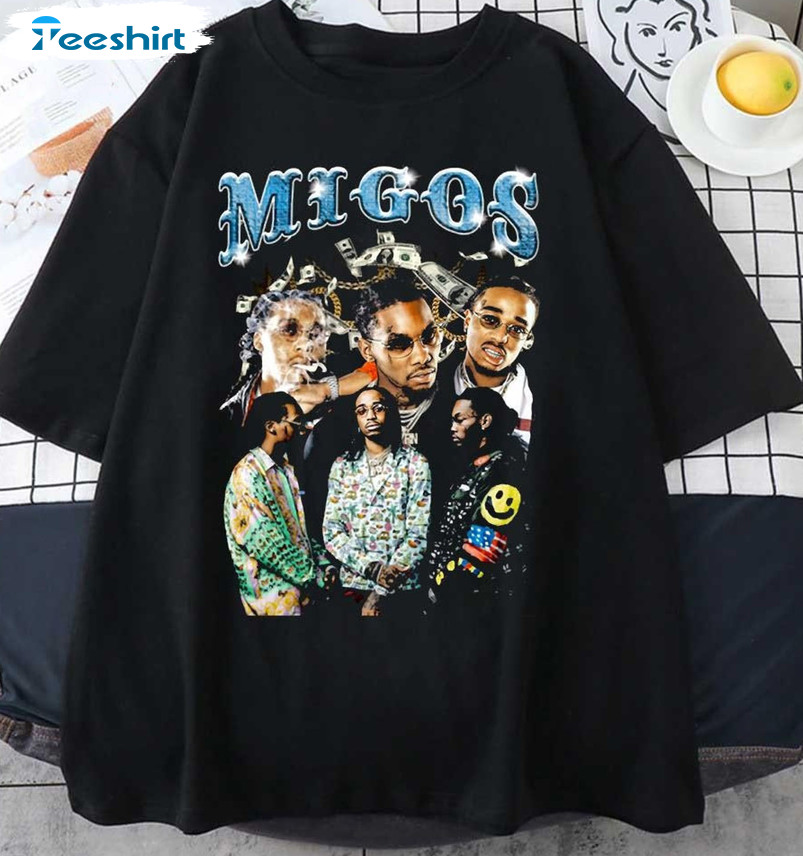 Vintage Migos Takeoff Rapper Shirt - Takeoff Unisex Hoodie Long Sleeve