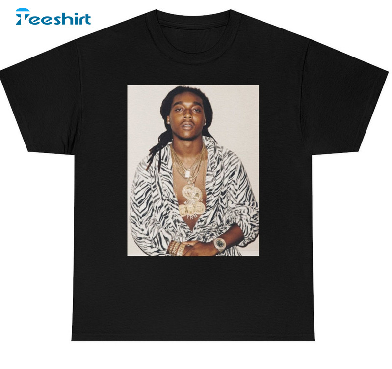 Migos Takeoff Rapper Shirt - Rest In Peace Takeoff Unisex T-shirt Short Sleeve