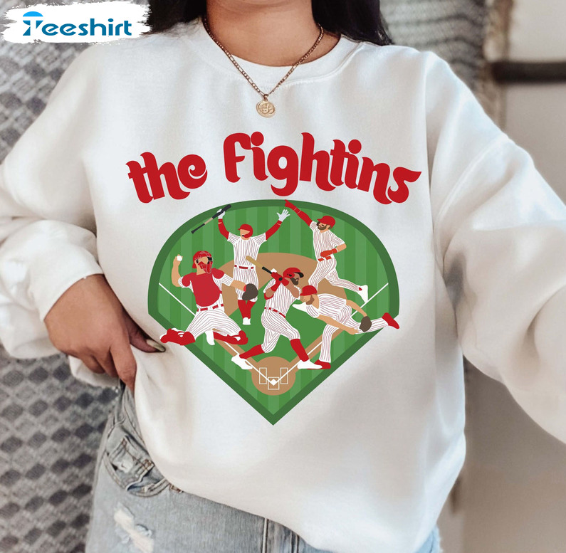 The Fightins Sweatshirt - Philadelphia Fightins Short Sleeve Crewneck