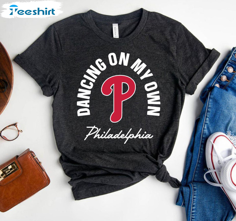 Dancing On My Own Shirt - Philadelphia Short Sleeve Unisex Hoodie