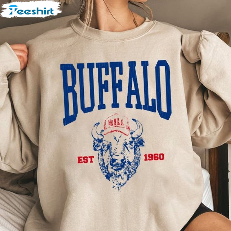 Buffalo EST 1960 Shirt - Buffalo Game Day Unisex T-shirt Short Sleeve