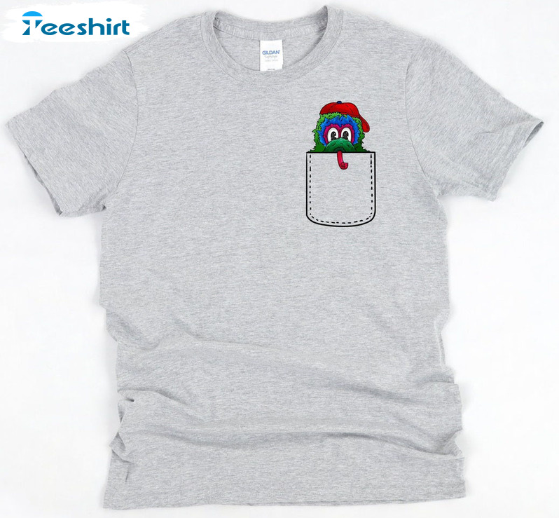 Phanatic Pocket Shirt - Philadelphia Phillies Unisex Hoodie Short Sleeve