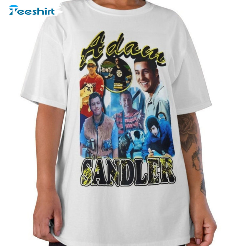 Adam Sandler Shirt - Adam Sandler Movie Vintage Short Sleeve Tee Tops