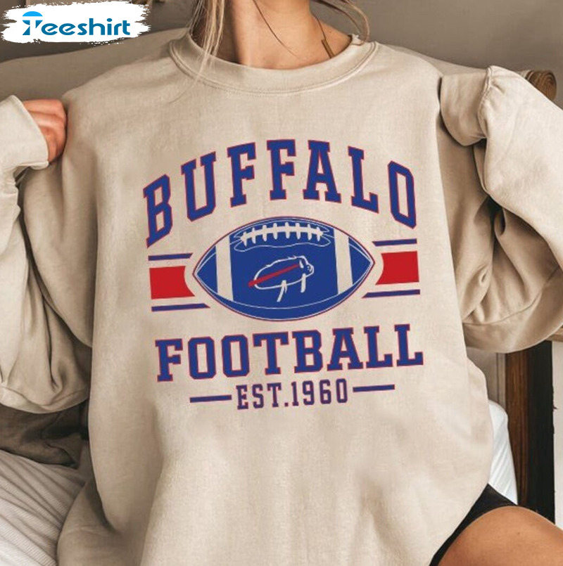 Buffalo Ny Football Est 1960 Shirt - Bills Giving Unisex T-shirt Sweater