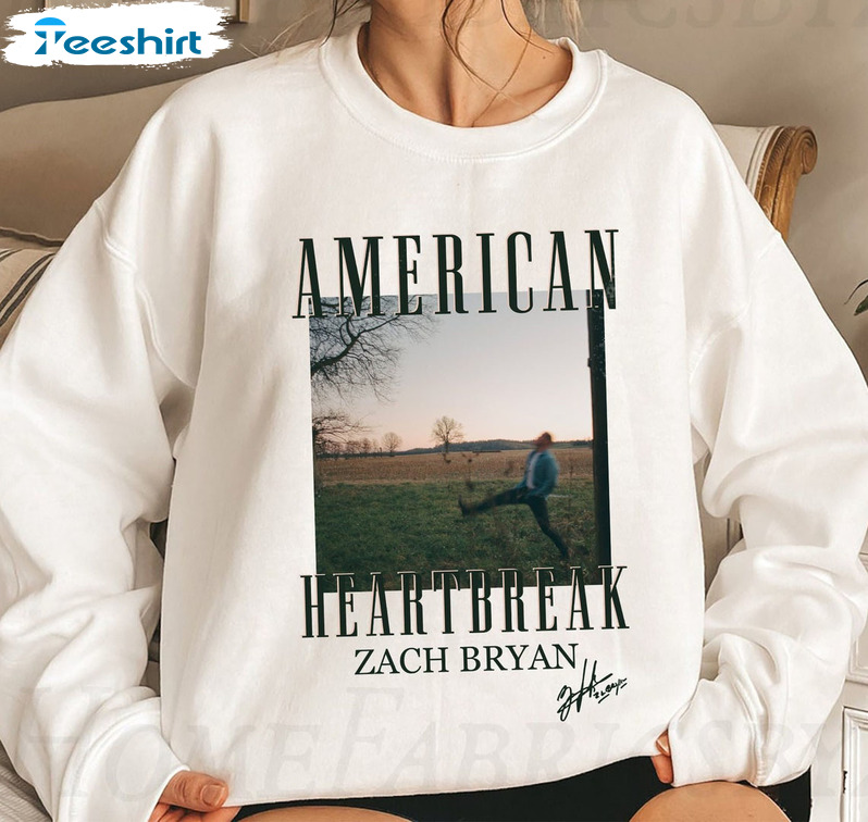 American Heartbreak Shirt - Zach Bryan Sweatshirt Unisex Hoodie