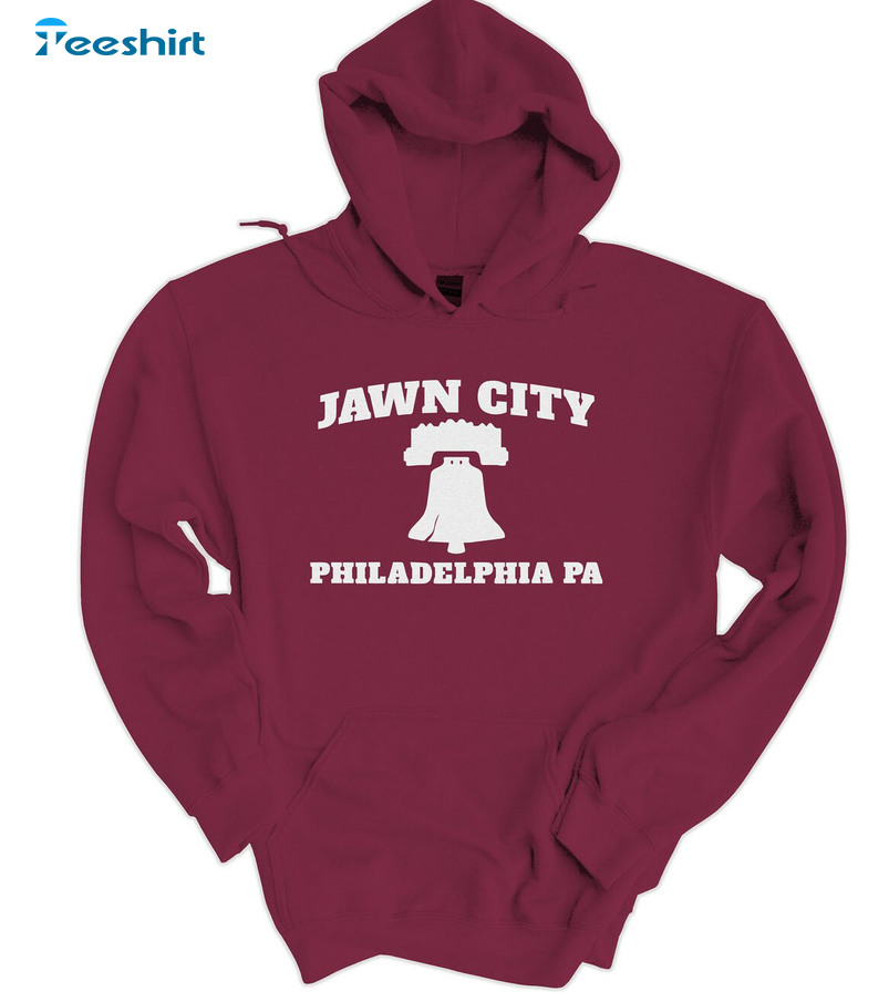 Jawn City Philadelphia Shirt - Clearwooder Long Sleeve Sweater