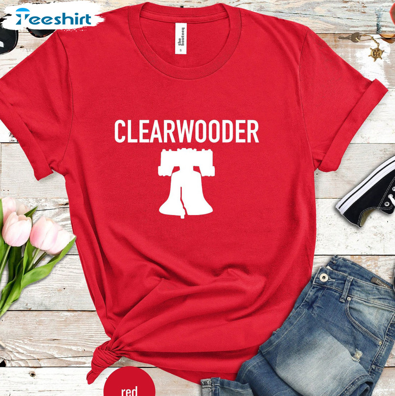 Clearwooder Shirt - Funny Philadelphia Short Sleeve Sweater