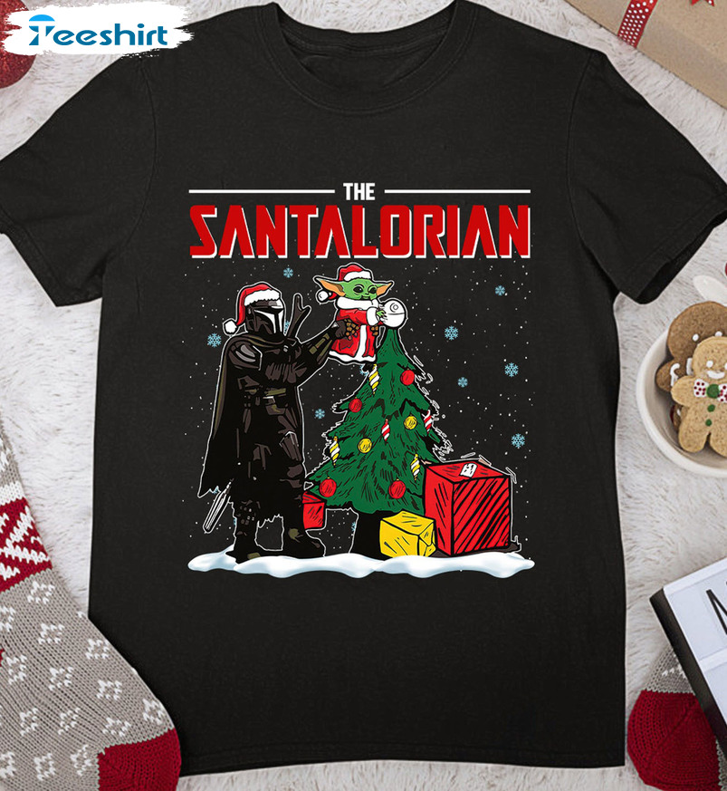 The Santalorian Shirt - Star Wars Christmas Unisex T-shirt Short Sleeve