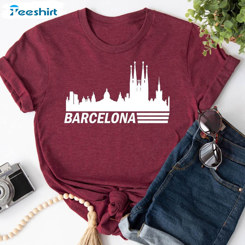 Barcelona Shirt - Spain City Unisex T-shirt Sweatshirt