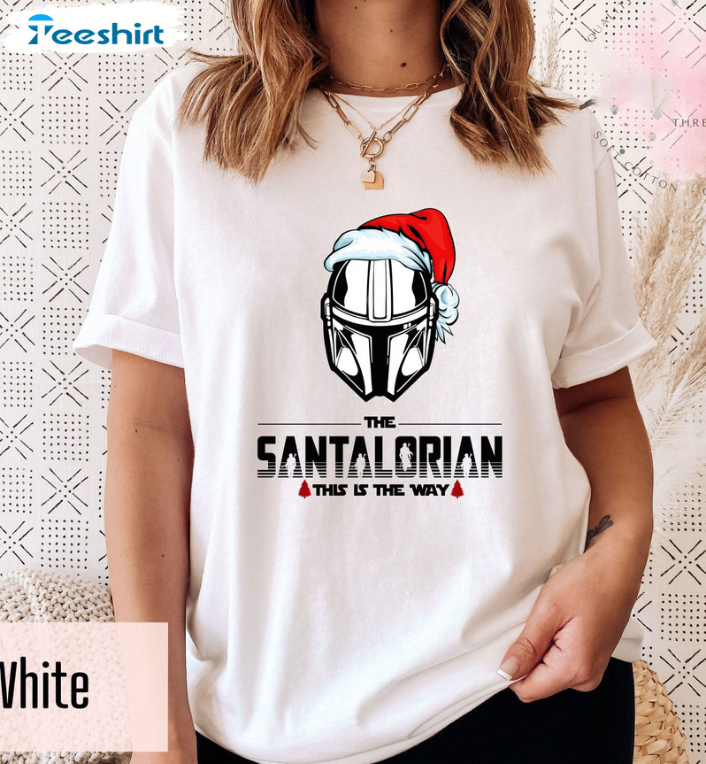 The Santalorian This Is The Way Shirt - Christmas Santa Claus Unisex T-shirt Sweater