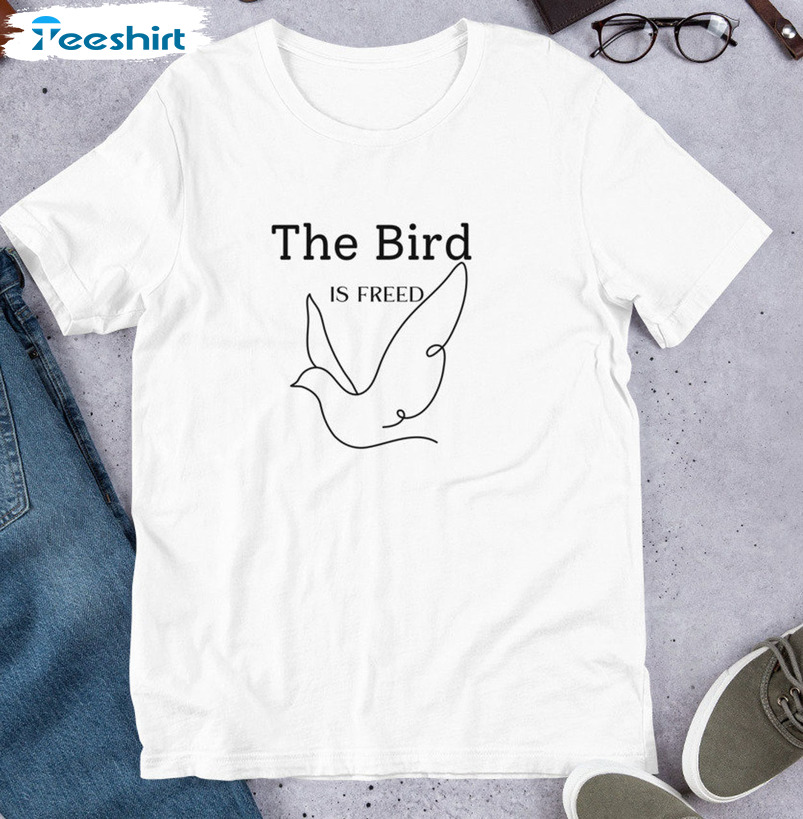 The Bird Is Freed Shirt - Unisex Hoodie Crewneck Vintage Style