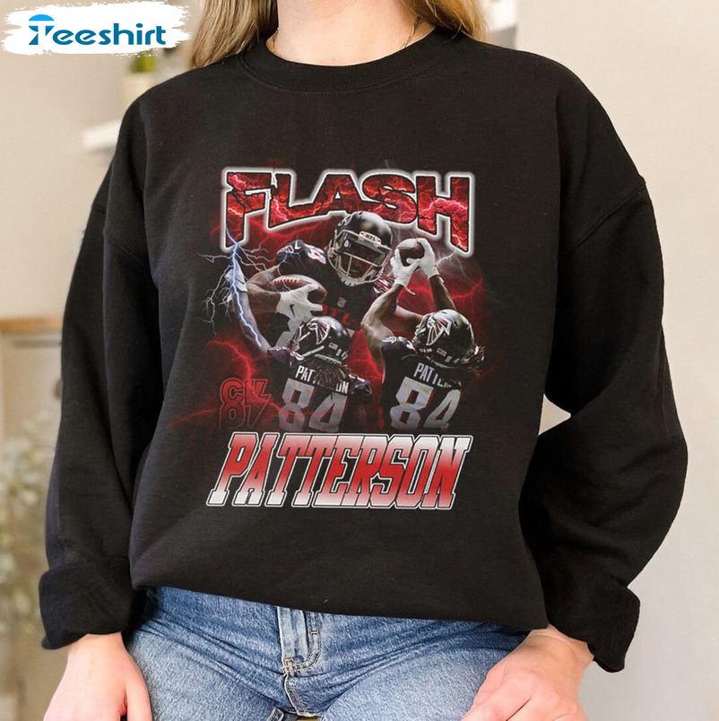 Flash Patterson Sweatshirt - Football Vintage Sweatshirt Hoodie