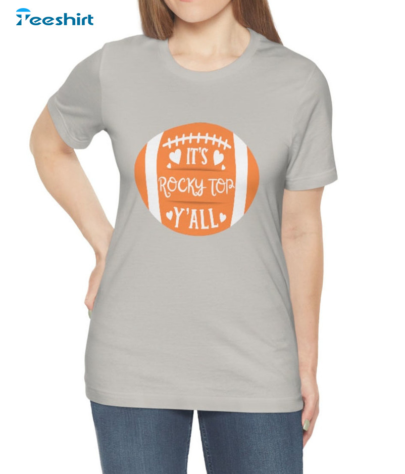 It's Rocky Top Y'All Shirt - Tennessee Football Trendy Crewneck Tee Tops