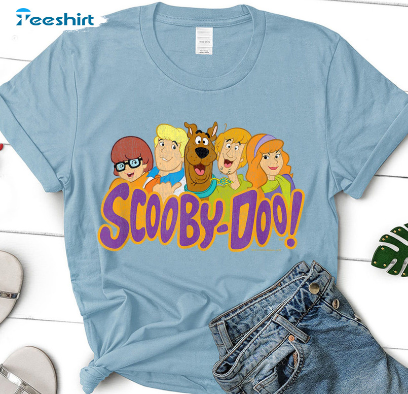 Scooby Doo Shirt - Scooby Gang Christmas Unisex T-shirt Short Sleeve