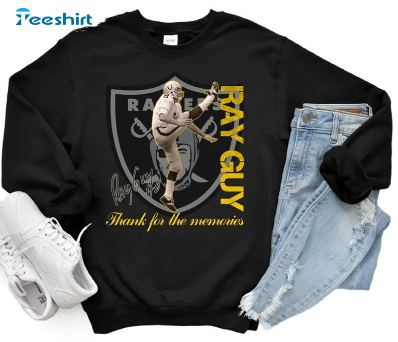 Ray Guy Shirt - Thank For The Memories Long Sleeve Unisex T-shirt