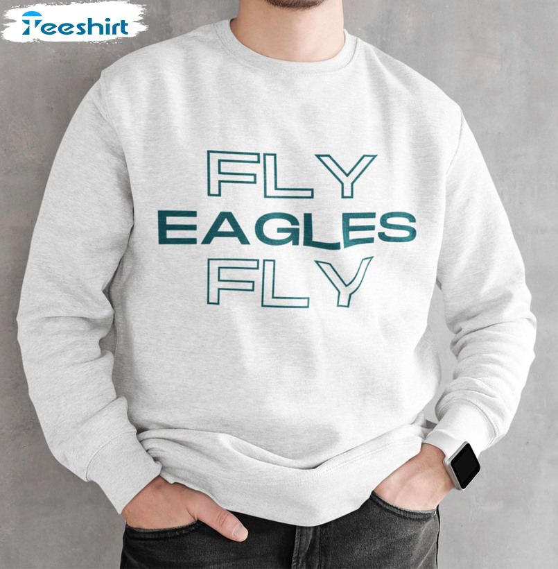 Fly Eagles Fly Shirt - Philadelphia Eagles Tee Tops Short Sleeve