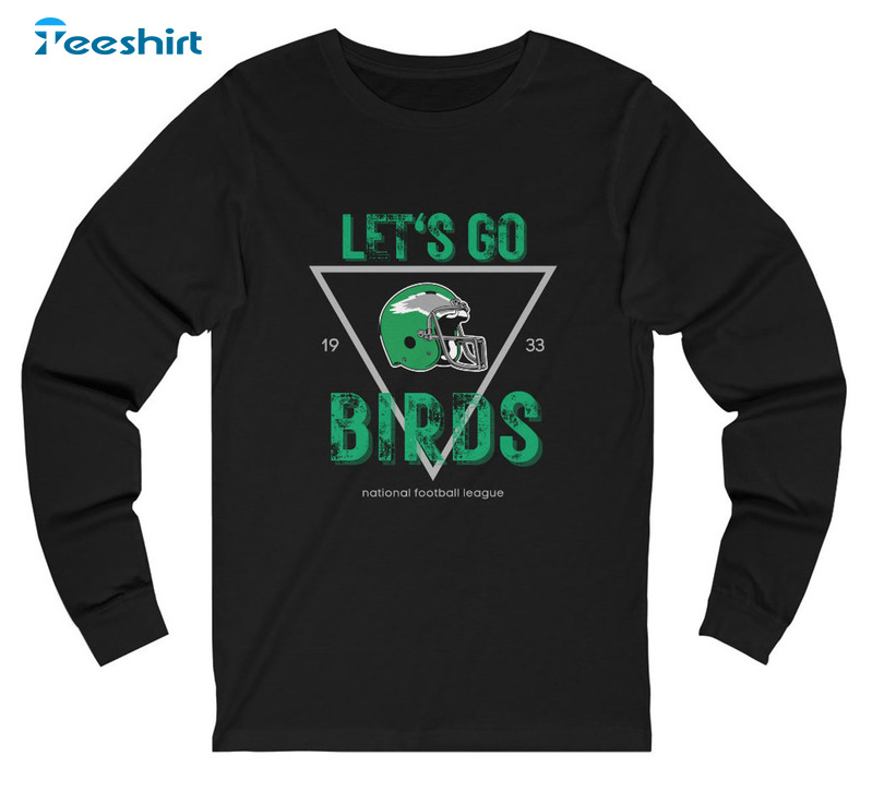 Let's Go Birds Shirt - No One Likes Us We Don't Care Short Sleeve Tee Tops