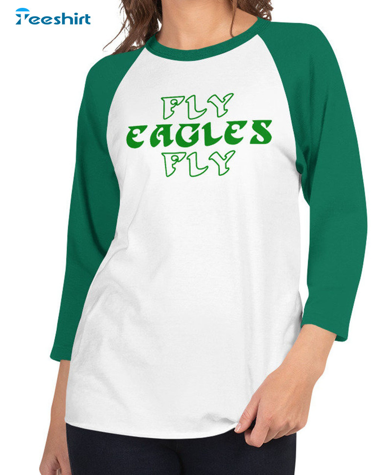 Fly Eagles Fly Shirt - Philadelphia Eagles Unisex T-shirt Short Sleeve