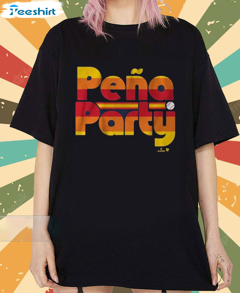 Pena Party Shirt - Jeremy Pena Time Short Sleeve Tee Tops