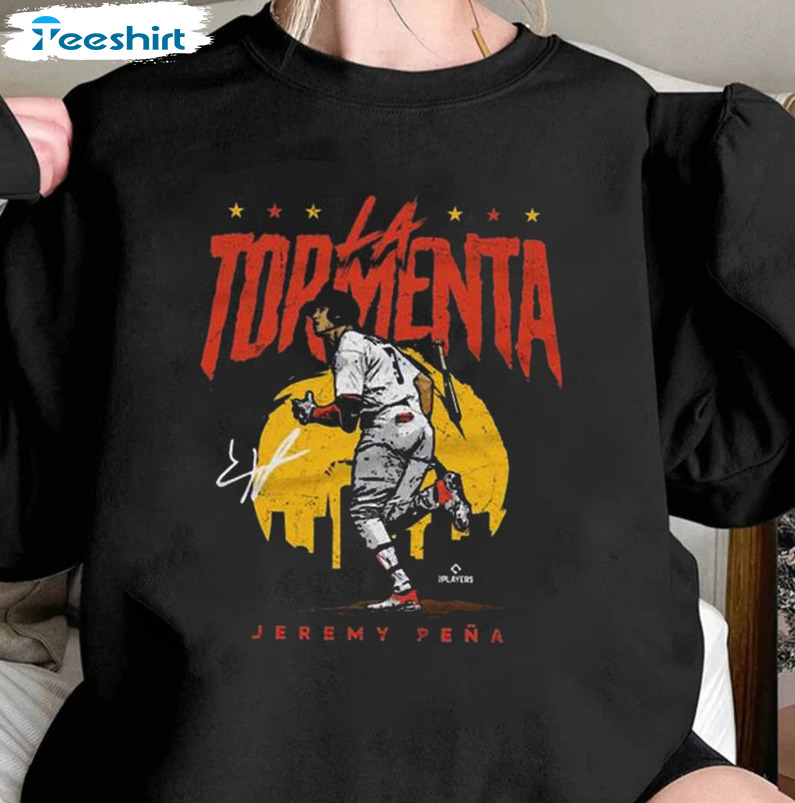 Jeremy Peña La Tormenta Houston shirt, hoodie, sweater, longsleeve and  V-neck T-shirt