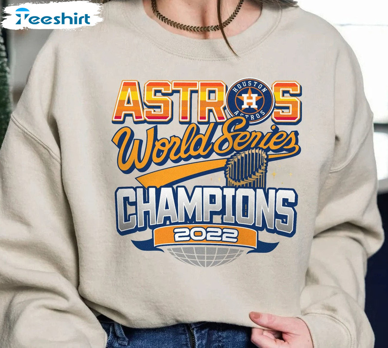 Astros World Series Champions Shirt - Houston Astros Short Sleeve Unisex T-shirt