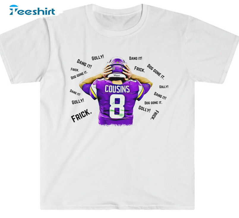 Minnesota Vikings Kirk Cousins Football Trendy Unisex T-shirt Sweatshirt