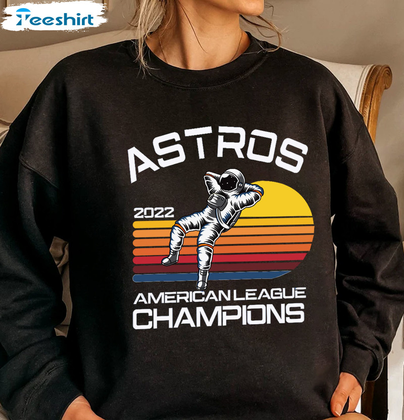 Astros American League Champions Shirt - Astros Baseball Est 1962 Sweater  Short Sleeve