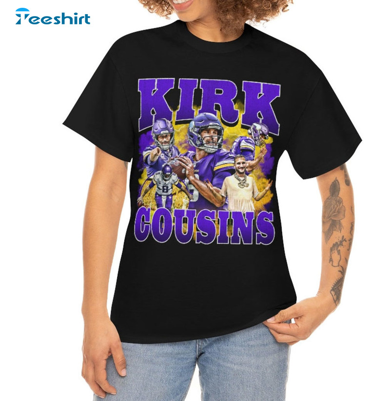 Minnesota vikings kirk cousins football softstyle shirt, hoodie