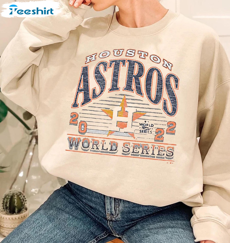 Double Take Western Boutique Houston Astros Leopard Baseball Bleached Graphic T-Shirt Hoodie Sweatshirt / Adult 3XL / Graphite Heather