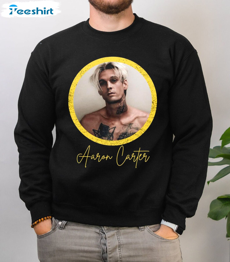 Rip Aaron Carter 1987 2022 Trending Sweatshirt Long Sleeve