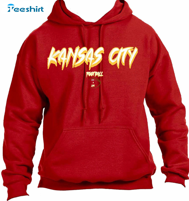 Kansas City Chiefs Shirt - Football Trendy Unisex Hoodie Long Sleeve