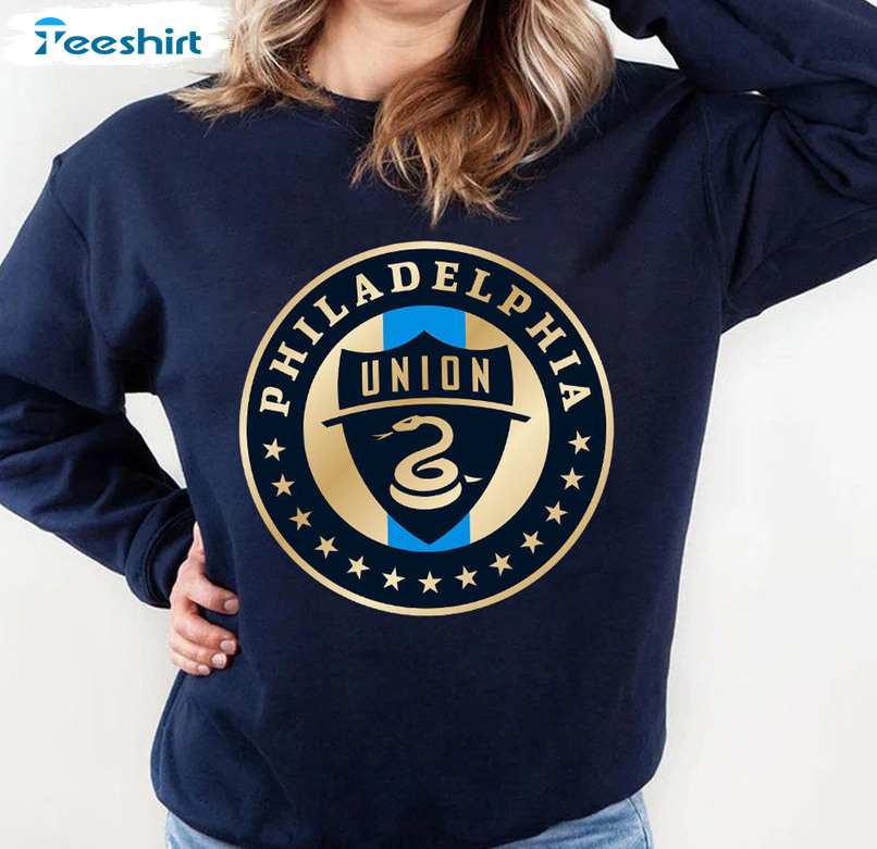 Philadelphia Union Shirt - Fanatics Branded Sweatshirt Short Sleeve