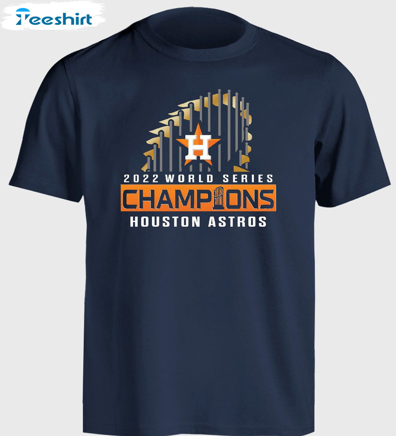 2022 World Series Champions Houston Astros Trendy Unisex Hoodie Crewneck