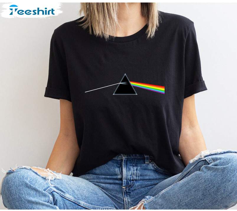 Pink Floyd Dark Side Of The Moon Album Trendy Short Sleeve Unisex T-shirt