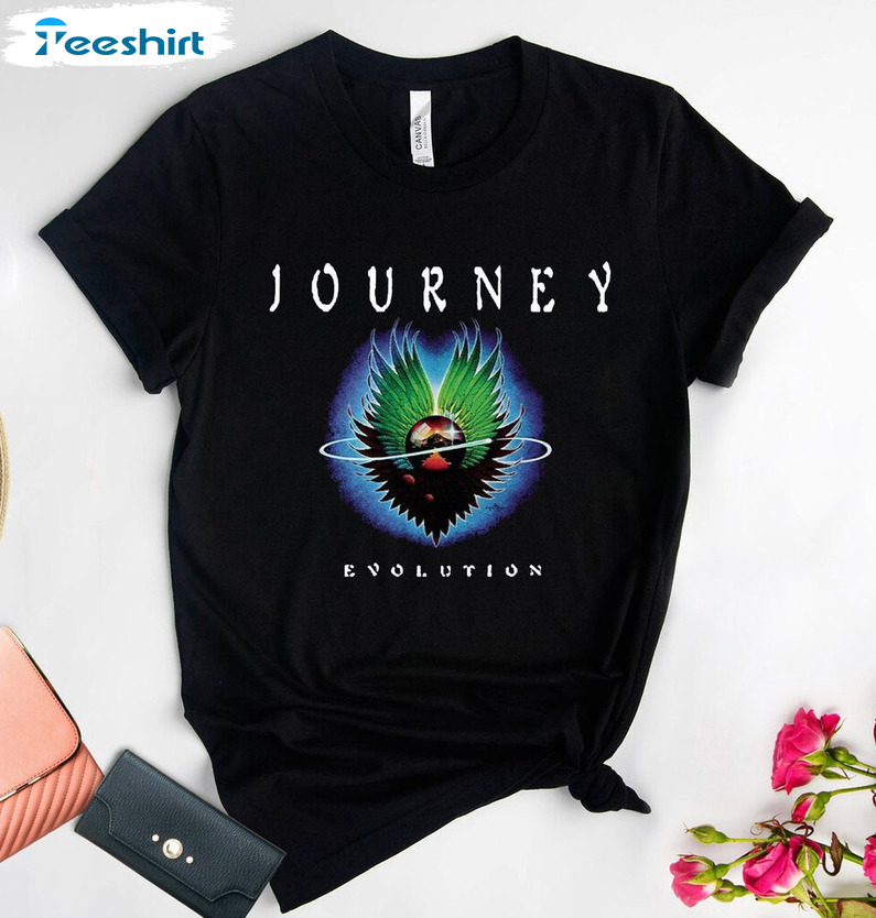 Journey Evolution Shirt - Rock Band Vintage Unisex T-shirt Sweatshirt