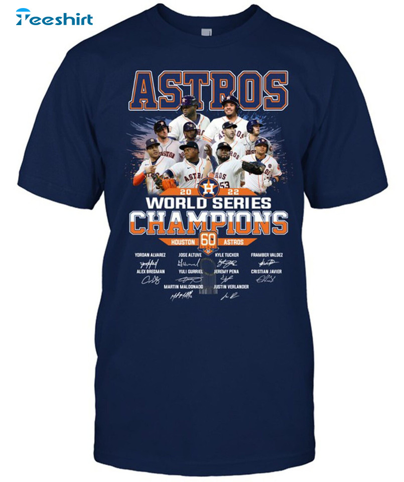 Houston Astros World Series Champions Sweatshirt Vintage Design