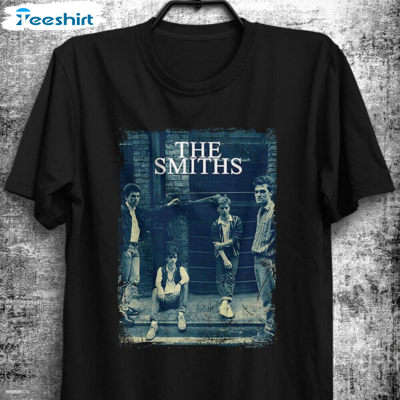 The Smiths Shirt - Johnny Marr Andy Rourke Unisex Hoodie Crewneck