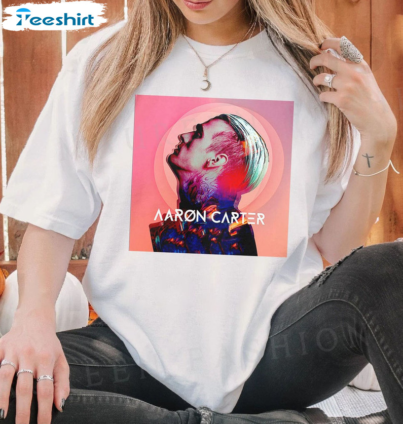 Retro Aaron Carter Shirt, Love Pop Art Style Sweatshirt