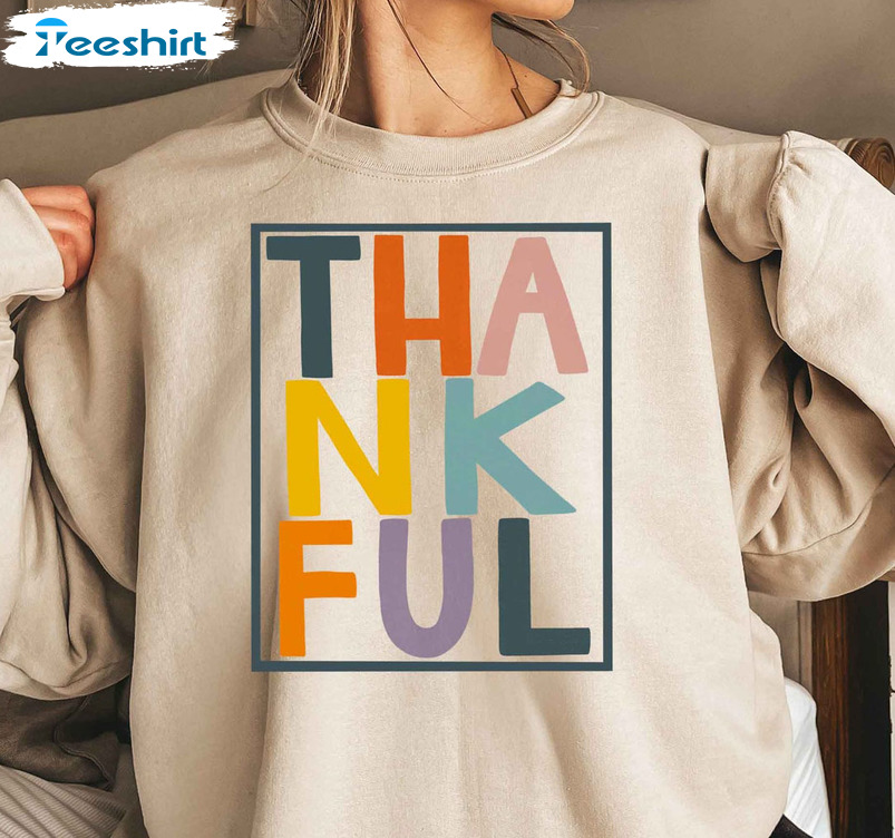 Thankful Autumn Shirt For Women Sweatshirt, Hoodie, Long Sleeve