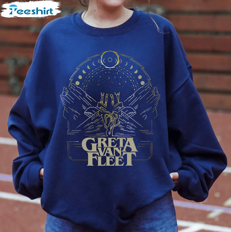Rock Music Greta Van Fleet Shirt, Vintage Rock Lovers Sweatshirt, Hoodie, Long Sleeve