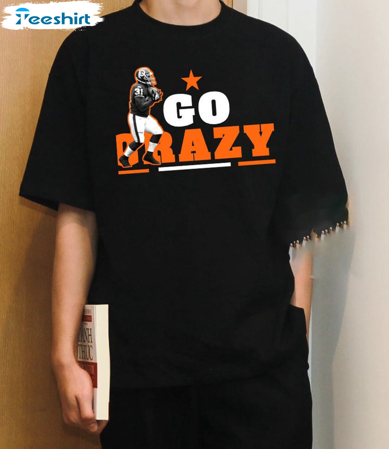 Go Crazy Auburn Shirt - Cadillac Williams Unisex Hoodie Tee Tops