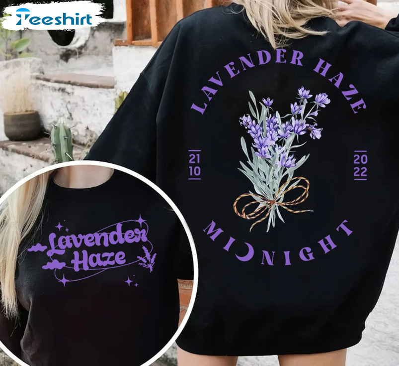 Lavender Haze Shirt - Taylor Swift Midnight Unisex Hoodie Sweater