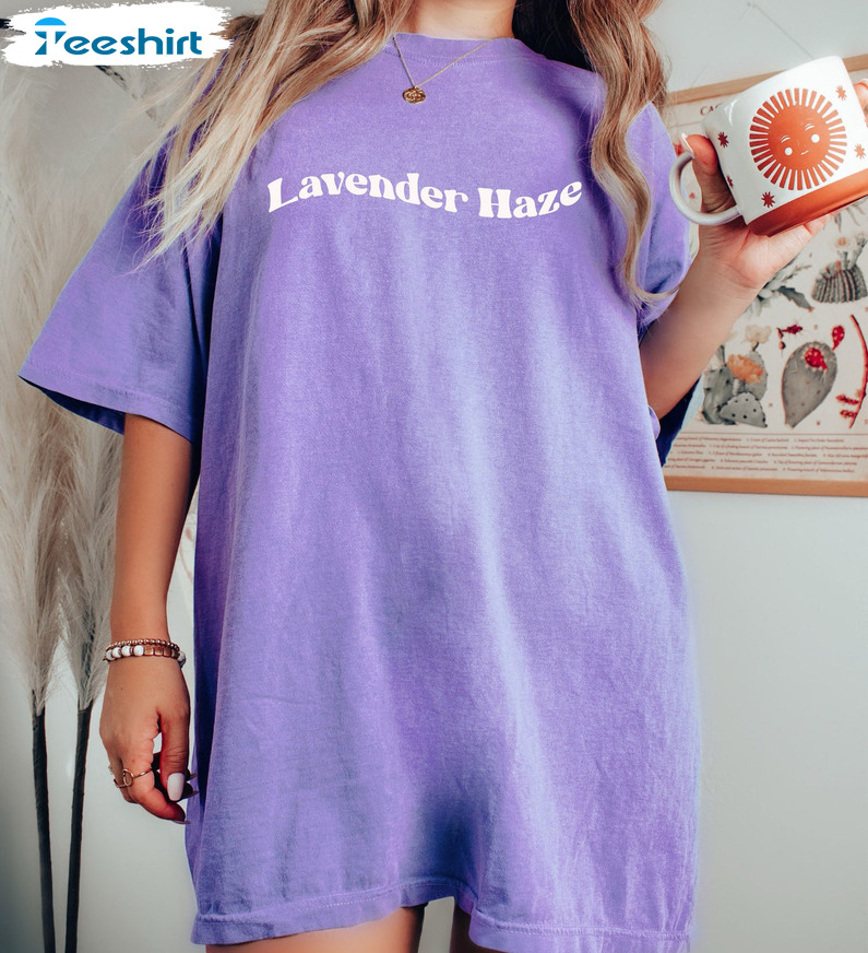 Lavender Haze Shirt - Taylor Swift Midnight Tee Tops Unisex Hoodie
