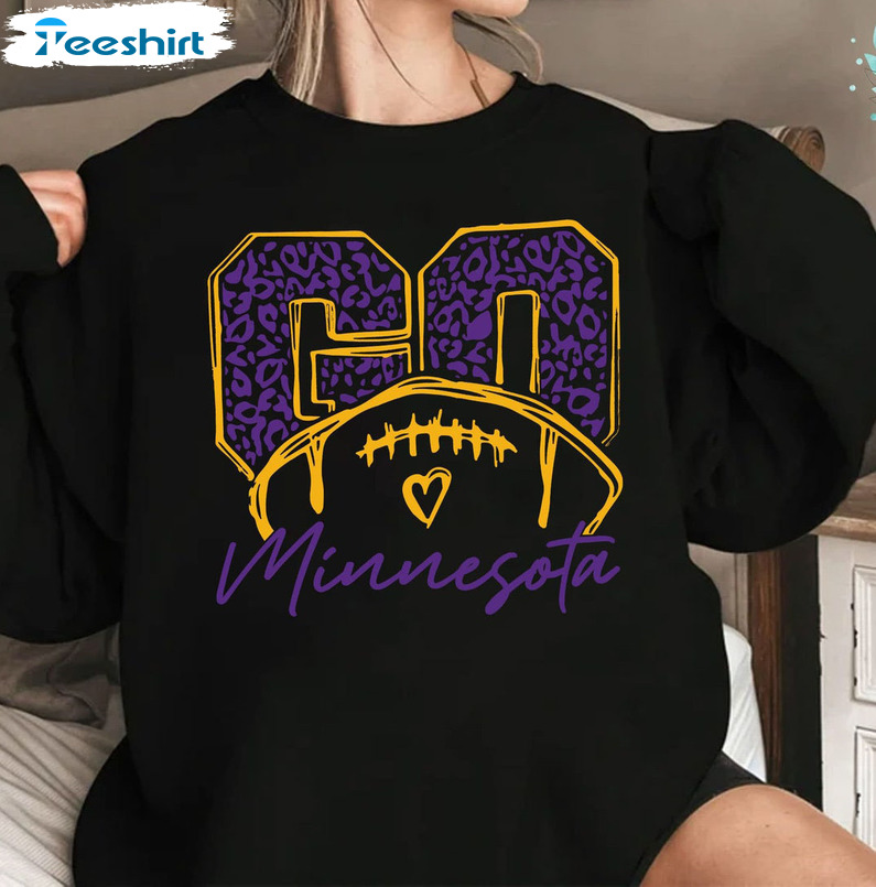 Minnesota Vikings football est. 1961 go Vikings logo shirt, hoodie,  sweater, long sleeve and tank top