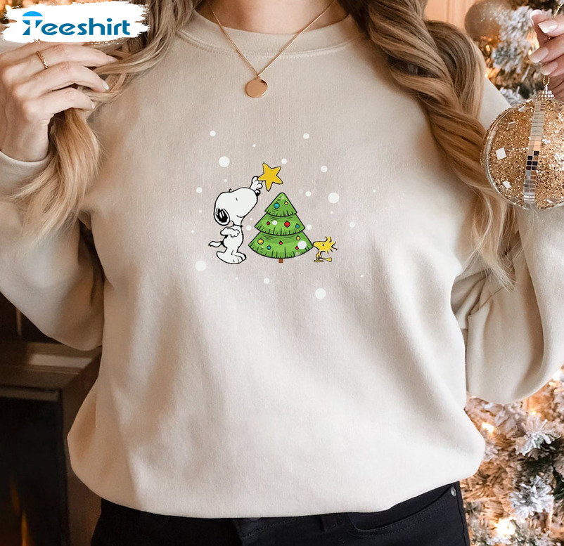 Vintage Retro Christmas Tree Dog Sweatshirt, Hoodie, Long Sleeve Shirt