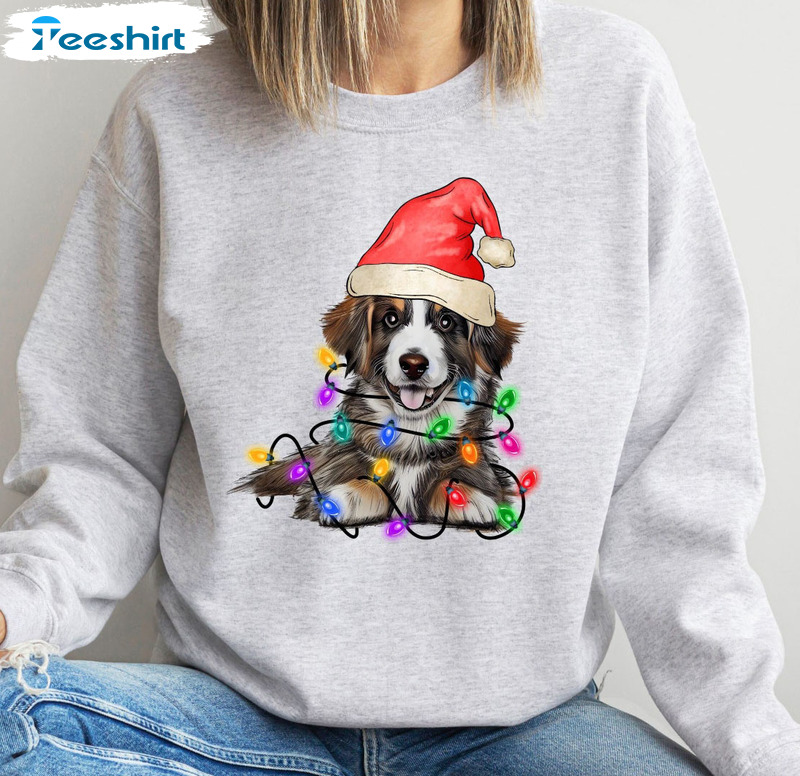 German Shepherd Christmas Shirt - Christmas Dog Tee Tops Unisex T-shirt