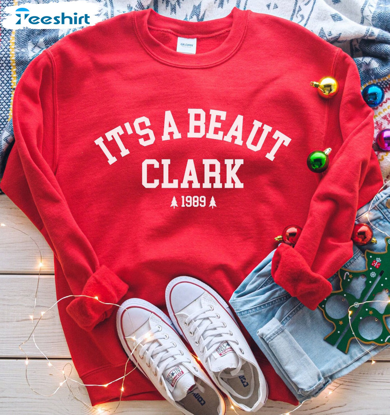 It's A Beaut Clark Shirt - Christmas Crewneck Long Sleeve