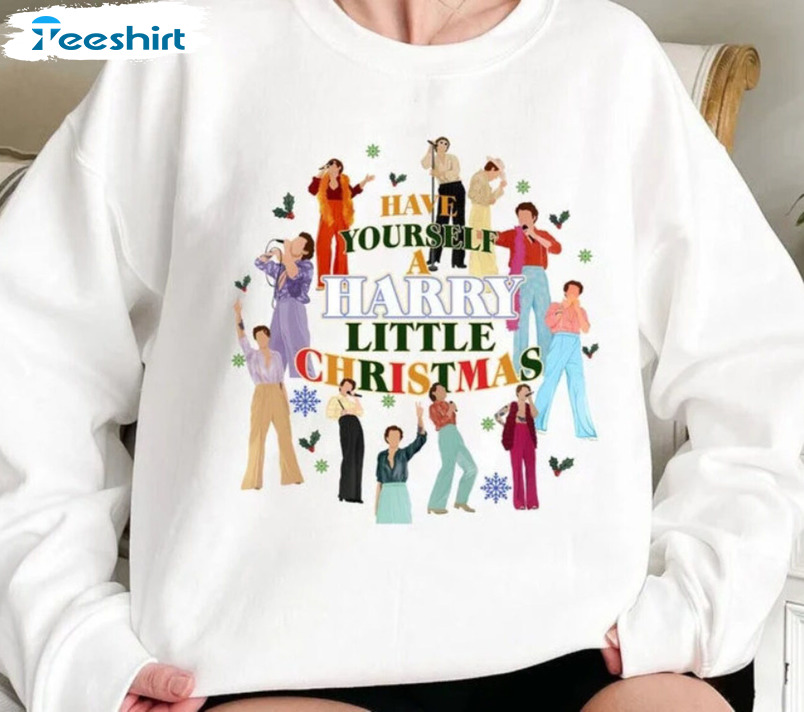 Have Yourself A Harry Little Christmas Trendy Long Sleeve Sweatshirt